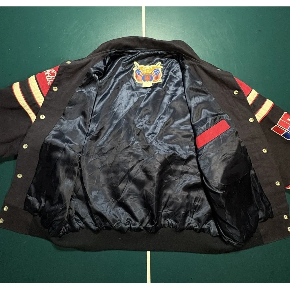 Vintage 1992‎ Jeff Hamilton USA Basketball Dream Team Bomber Jacket Large Rare